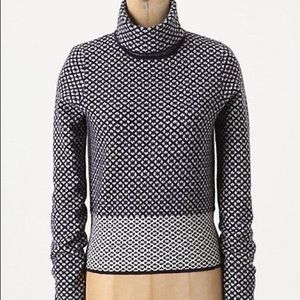 Anthropologie/Moth Cozy Cropped Turtleneck
